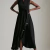 Deals β¨ Karen Millen Soft Tailored Waterfall Maxi π Dress β¨ 2 Deals β¨ Karen Millen Soft Tailored Waterfall Maxi π Dress β¨ -PARTY DRESSES Sales Store akk03507 black xl