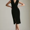 Budget β Karen Millen Compact Stretch Viscose Ring Detail Midi π Dress π 2 Budget β Karen Millen Compact Stretch Viscose Ring Detail Midi π Dress π -PARTY DRESSES Sales Store akk07130 black xl