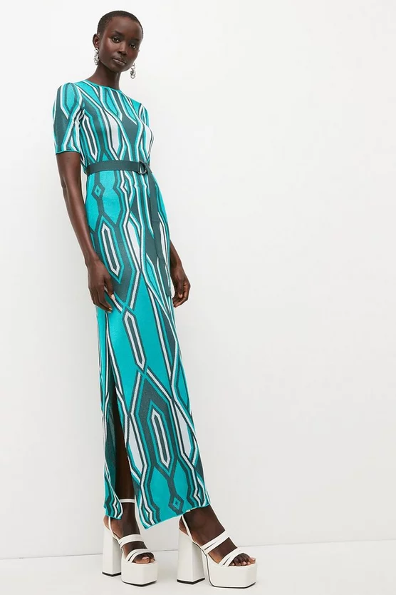 Best reviews of π Karen Millen Slinky Geo Jacquard Maxi π Dress βοΈ 4 Best reviews of π Karen Millen Slinky Geo Jacquard Maxi π Dress βοΈ - Image 2