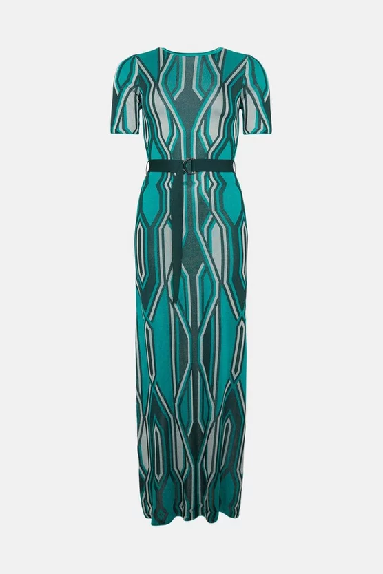 Best reviews of π Karen Millen Slinky Geo Jacquard Maxi π Dress βοΈ 6 Best reviews of π Karen Millen Slinky Geo Jacquard Maxi π Dress βοΈ - Image 4