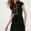 Hot Sale π Karen Millen Eyelet Trim Detail Jersey Mini π Dress β€οΈ 1 Hot Sale π Karen Millen Eyelet Trim Detail Jersey Mini π Dress β€οΈ -PARTY DRESSES Sales Store bkk01337 black xl