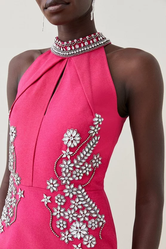 Flash Sale β¨ Karen Millen Ponte Key Hole Mini π Dress With Crystal Embellishment β 4 Flash Sale β¨ Karen Millen Ponte Key Hole Mini π Dress With Crystal Embellishment β - Image 2