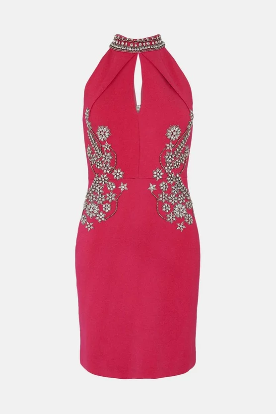Flash Sale β¨ Karen Millen Ponte Key Hole Mini π Dress With Crystal Embellishment β 6 Flash Sale β¨ Karen Millen Ponte Key Hole Mini π Dress With Crystal Embellishment β - Image 4
