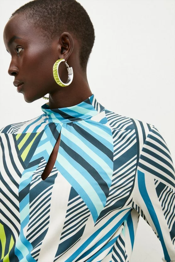 Best reviews of π Karen Millen Geo High Neck Jersey Mini π Dress β 4 Best reviews of π Karen Millen Geo High Neck Jersey Mini π Dress β - Image 2