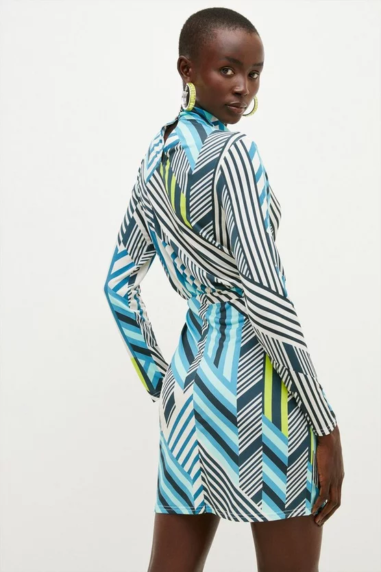 Best reviews of π Karen Millen Geo High Neck Jersey Mini π Dress β 5 Best reviews of π Karen Millen Geo High Neck Jersey Mini π Dress β - Image 3