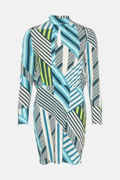 Best reviews of π Karen Millen Geo High Neck Jersey Mini π Dress β 10 Best reviews of π Karen Millen Geo High Neck Jersey Mini π Dress β -PARTY DRESSES Sales Store bkk02571 turquoise xl 3