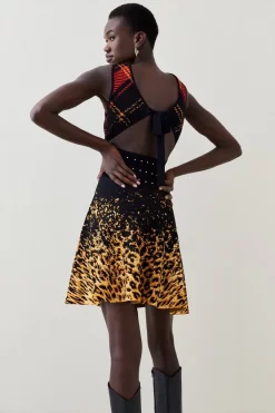 Best reviews of π Karen Millen Leopard Belted Knit Skater Mini π Dress π₯° 12 Best reviews of π Karen Millen Leopard Belted Knit Skater Mini π Dress π₯° -PARTY DRESSES Sales Store bkk03486 leopard xl 4