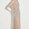 Best Pirce 🔥 Karen Millen Crystal Embellished Halter Maxi 👗 Dress 😍