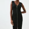 Best Pirce π Karen Millen Italian Structured Jersey Zip Pencil Midi π Dress β€οΈ 1 Best Pirce π Karen Millen Italian Structured Jersey Zip Pencil Midi π Dress β€οΈ -PARTY DRESSES Sales Store bkk03577 black xl