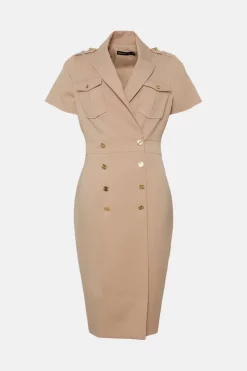 Discount π Karen Millen Tailored Double Breasted Tux Midi π Dress π€© 11 Discount π Karen Millen Tailored Double Breasted Tux Midi π Dress π€© -PARTY DRESSES Sales Store bkk04558 nude xl 3