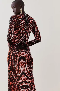 Wholesale π₯ Karen Millen Embellished Twist Slinky Jacquard Knit Maxi π Dress π€© 11 Wholesale π₯ Karen Millen Embellished Twist Slinky Jacquard Knit Maxi π Dress π€© -PARTY DRESSES Sales Store bkk04974 red xl 2