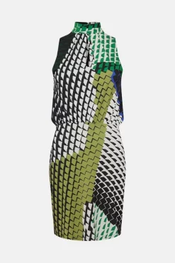 Cheapest π₯ Karen Millen Geo Print High Neck Jersey Mini π Dress π 11 Cheapest π₯ Karen Millen Geo Print High Neck Jersey Mini π Dress π -PARTY DRESSES Sales Store bkk05146 geo xl 3