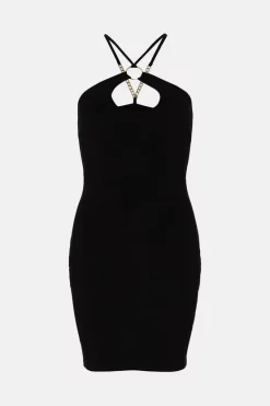 Coupon π Karen Millen Halter Neck Drape Jersey Mini π Dress π 10 Coupon π Karen Millen Halter Neck Drape Jersey Mini π Dress π -PARTY DRESSES Sales Store bkk05264 black xl 3