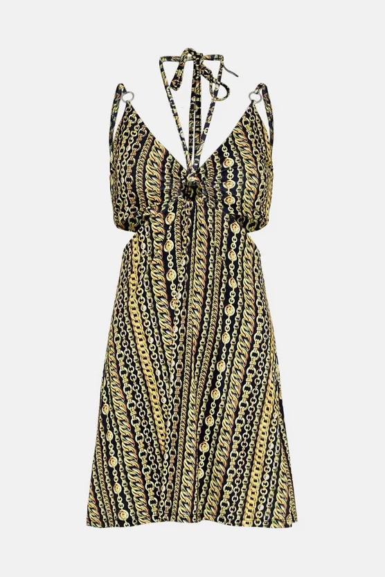 Best reviews of π Karen Millen Chain Print Jersey Crepe Flippy Mini π Dress π 6 Best reviews of π Karen Millen Chain Print Jersey Crepe Flippy Mini π Dress π - Image 4