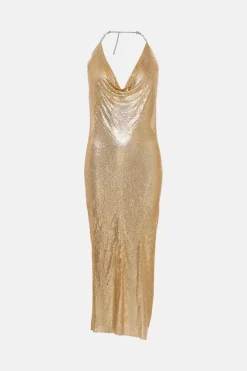 Best reviews of π₯° Karen Millen Slinky Chainmail Diamante Draped Halter Maxi π 11 Best reviews of π₯° Karen Millen Slinky Chainmail Diamante Draped Halter Maxi π -PARTY DRESSES Sales Store bkk05755 gold xl 3