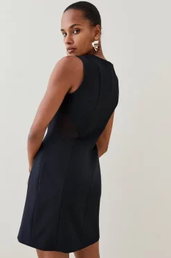 Best deal π Karen Millen Mesh Contour Zip Front Mini π Dress β 10 Best deal π Karen Millen Mesh Contour Zip Front Mini π Dress β -PARTY DRESSES Sales Store bkk05945 black xl 2