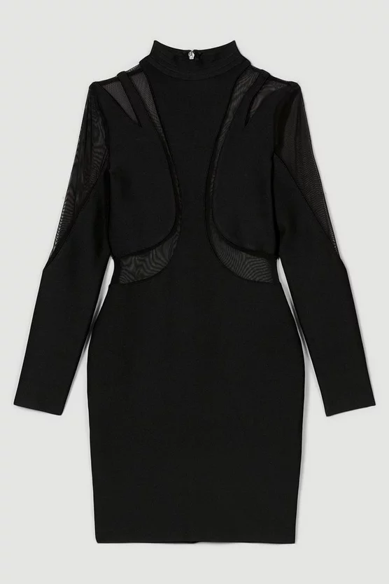 Promo π Karen Millen Bandage Cut Out Mesh Knitted Mini π Dress π 6 Promo π Karen Millen Bandage Cut Out Mesh Knitted Mini π Dress π - Image 4