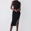 Cheap β Karen Millen Crystal Fringe Diamante Back Pencil Midi π Dress 𧨠1 Cheap β Karen Millen Crystal Fringe Diamante Back Pencil Midi π Dress 𧨠-PARTY DRESSES Sales Store bkk06072 black xl