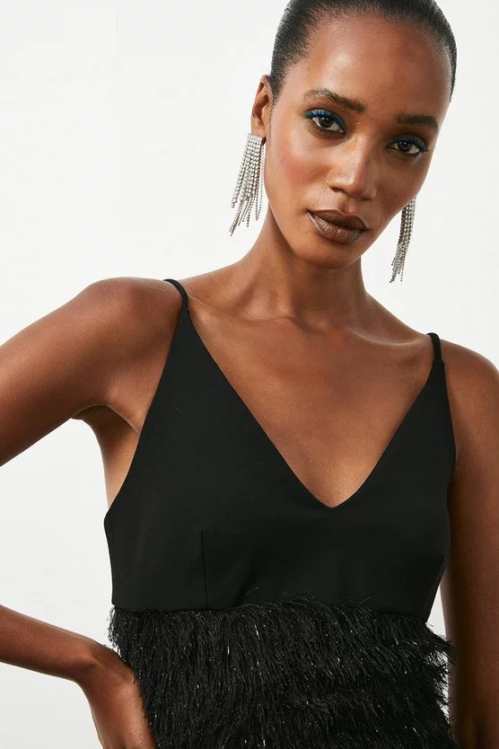 Coupon π― Karen Millen Satin & Tassle Cami Mini π Dress π 4 Coupon π― Karen Millen Satin & Tassle Cami Mini π Dress π - Image 2