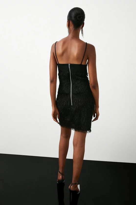 Coupon π― Karen Millen Satin & Tassle Cami Mini π Dress π 8 Coupon π― Karen Millen Satin & Tassle Cami Mini π Dress π - Image 6