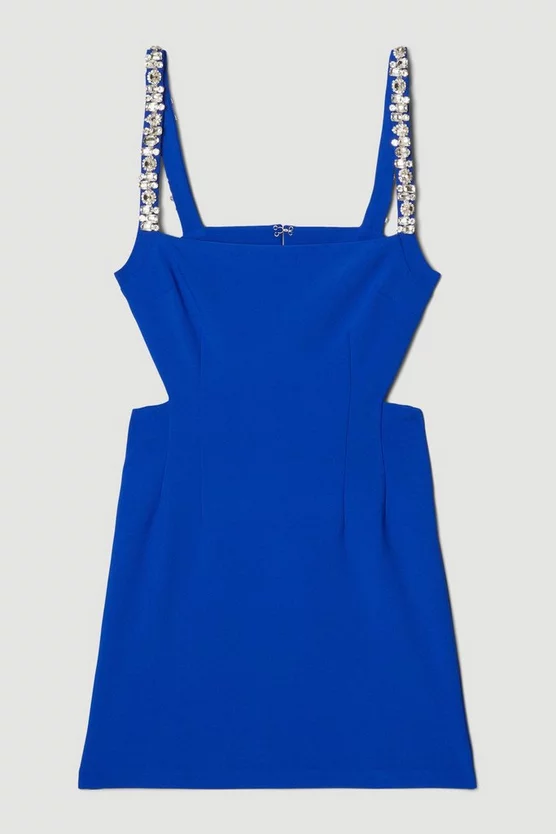 New β Karen Millen Figure Form Crystal Embellished Mini π Dress π₯° 6 New β Karen Millen Figure Form Crystal Embellished Mini π Dress π₯° - Image 4