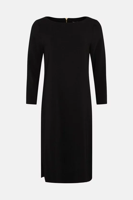 Coupon ๐คฉ Karen Millen Compact Stretch Viscose Sleeved Clean Midi ๐ Dress ๐ 7 Coupon ๐คฉ Karen Millen Compact Stretch Viscose Sleeved Clean Midi ๐ Dress ๐ - Image 5