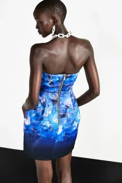 Deals β Karen Millen Weston Placed Crystal Print Bardot Mini π Dress π 10 Deals β Karen Millen Weston Placed Crystal Print Bardot Mini π Dress π -PARTY DRESSES Sales Store bkk06991 black xl 2