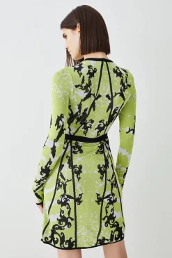 Cheap ๐ Karen Millen Embellished Slinky Jacquard Knitted Mini ๐ Dress โ๏ธ 10 Cheap ๐ Karen Millen Embellished Slinky Jacquard Knitted Mini ๐ Dress โ๏ธ -PARTY DRESSES Sales Store bkk07478 bright20green xl 2