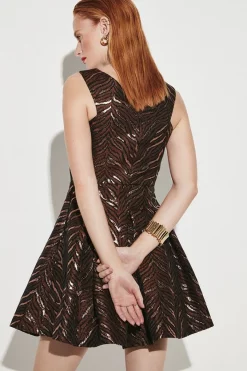 Deals 🎉 Karen Millen Animal Jacquard Cross Front Mini 👗 Dress 🥰 -PARTY DRESSES Sales Store bkk07945 animal xl 5