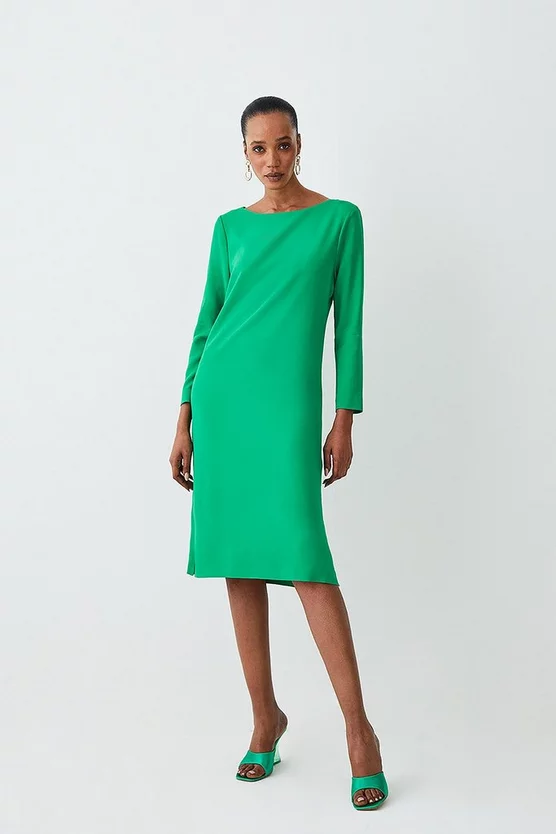 Coupon ๐คฉ Karen Millen Compact Stretch Viscose Sleeved Clean Midi ๐ Dress ๐ 9 Coupon ๐คฉ Karen Millen Compact Stretch Viscose Sleeved Clean Midi ๐ Dress ๐ - Image 7