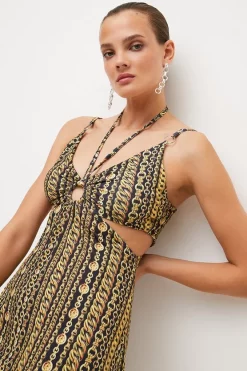 Best reviews of π Karen Millen Chain Print Jersey Crepe Flippy Mini π Dress π 11 Best reviews of π Karen Millen Chain Print Jersey Crepe Flippy Mini π Dress π -PARTY DRESSES Sales Store womens chain chain print jersey crepe flippy mini dress