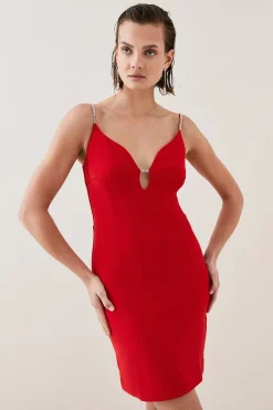 Best reviews of 🎉 Karen Millen Tall Figure Form Crystal Embellished Mini ⌛ 13 Best reviews of 🎉 Karen Millen Tall Figure Form Crystal Embellished Mini ⌛ -PARTY DRESSES Sales Store womens red tall figure form crystal embellished mini